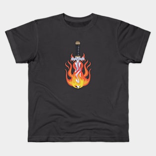 Fire Knives Kids T-Shirt